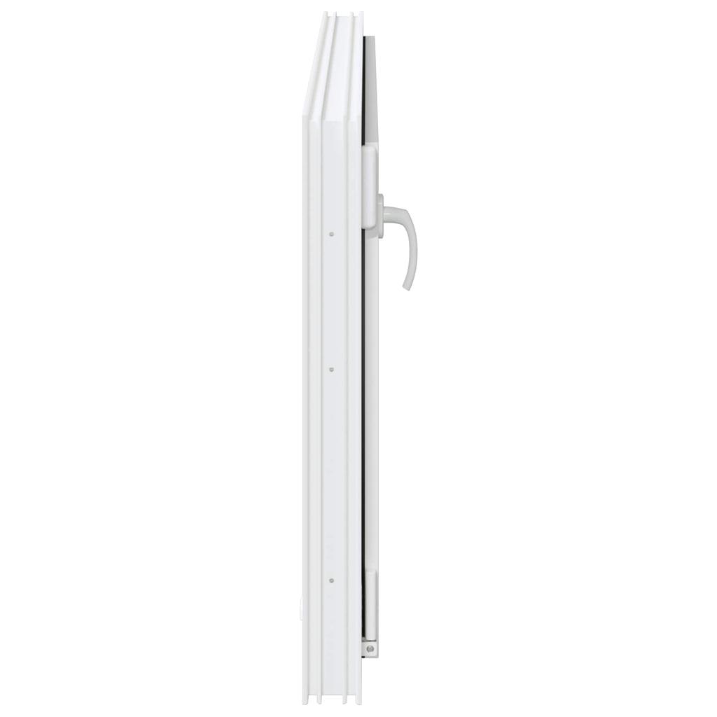 Ventana de Sótano RISOR 110 x 60 cm PVC y Vidrio Blanco