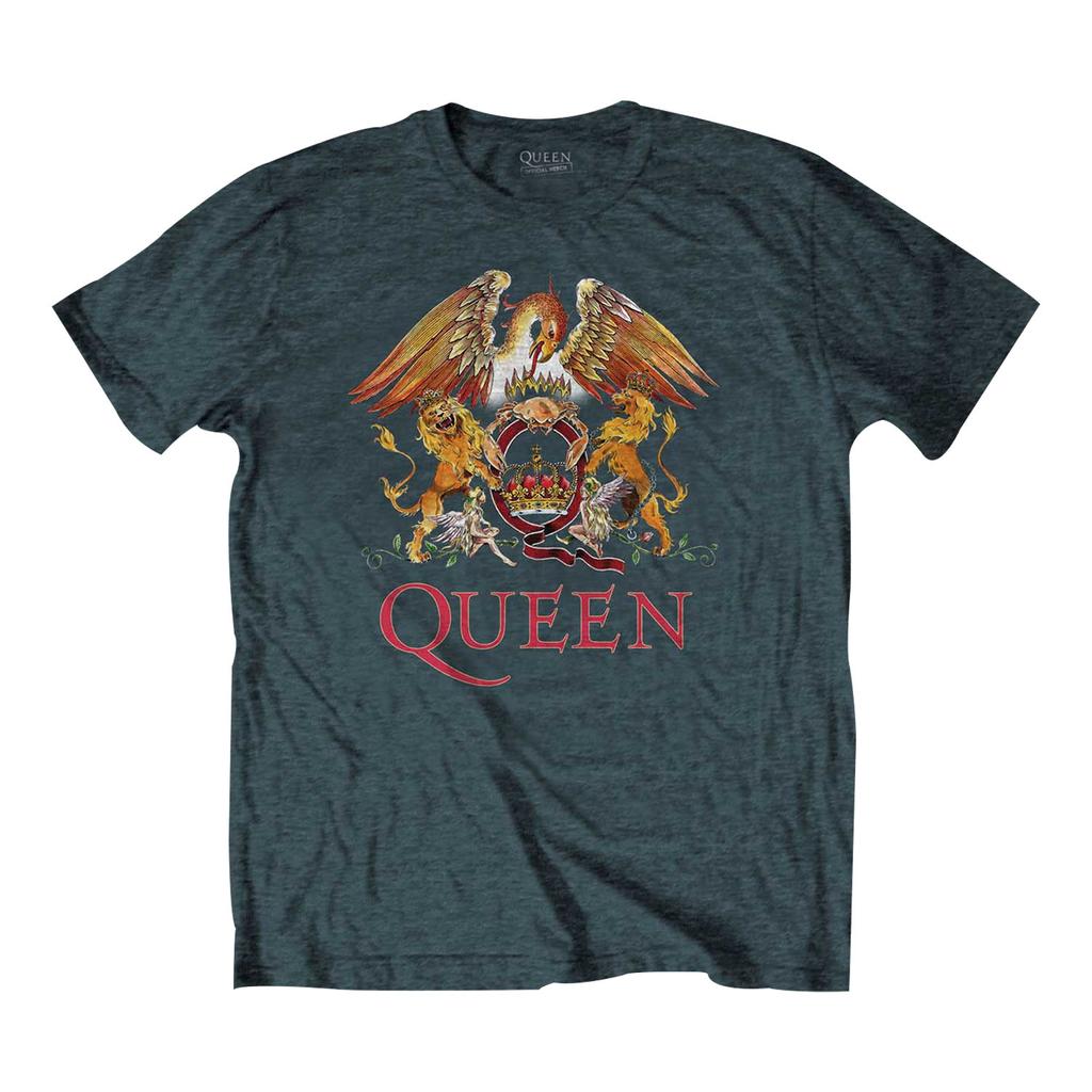 Queen Unisex tričko Classic Crest pro dospělé