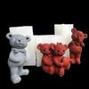 Cute Bear Candle Silicone Mold for Candle Making,Aromatherapy Candle Resin Mould Ornaments Epoxy Resin Casting Mold