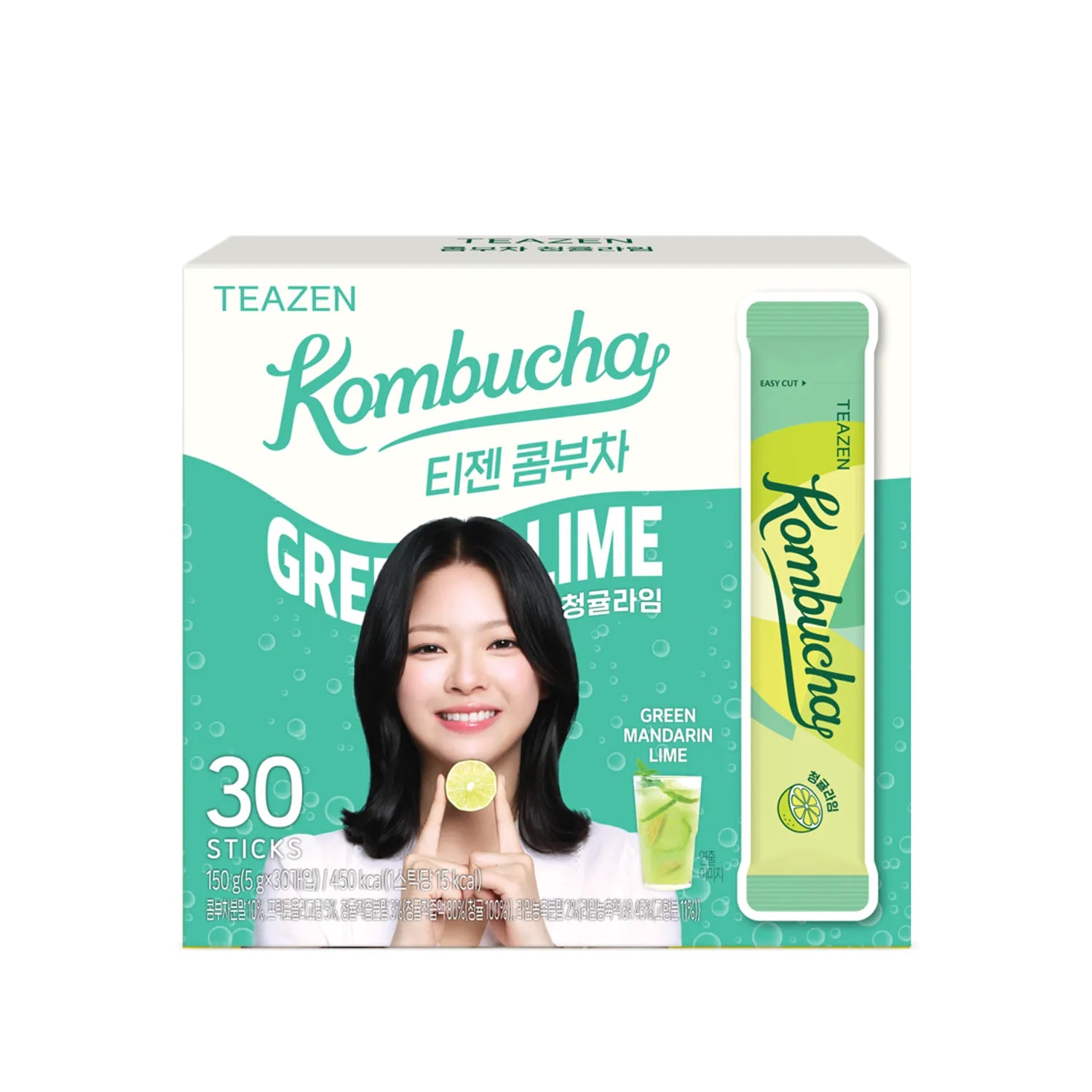 Teazen Kombucha #Green Mandarin Lime 30T 1pack