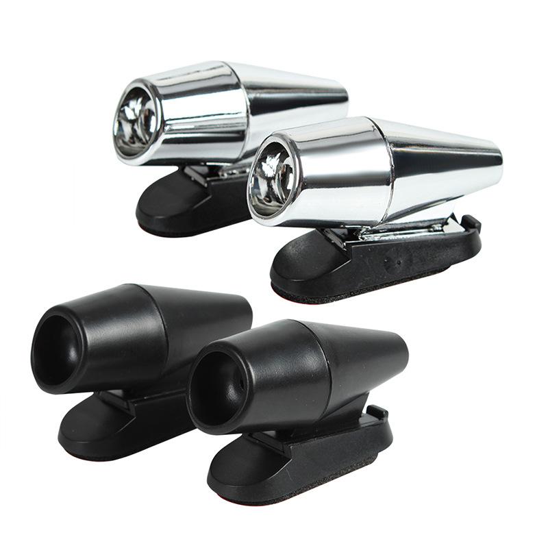 2Pcs Car Wind Driven Tweeter Moto Car Forest Driving Animal Repeller Ultrasonic Animal Whistle Warn Deer up to 1/4 Mile Away