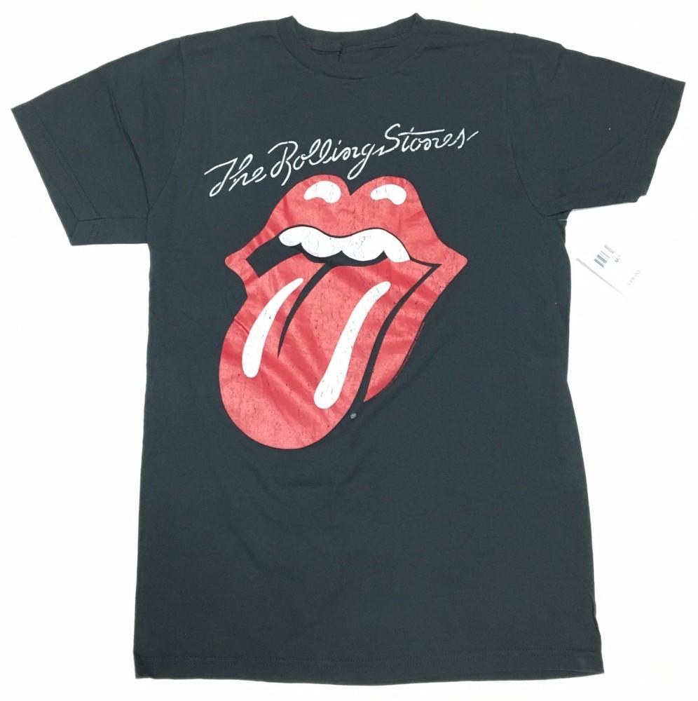The Rolling Stones ВИНТАЖНАЯ ФУТБОЛКА С ЯЗЫКОМ Новая с бирками 100% Оригинальная Унисекс Футболка XL