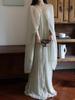 2026 Stylish & Elegant Chinese-Style Dress: Chic, High-End, Super Fairy Two-Piece Long Dress
