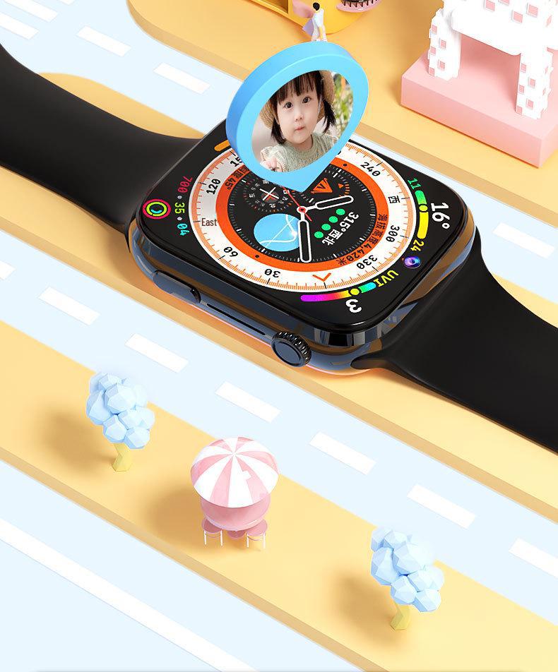 5G Smart Kinderuhr mit WLAN, WeChat Pay, GPS, Schrittzähler & Anruffunktion