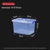 3D Printer Filament Storage Box - Thickened, Transparent, Large Capacity, Rectangular Household Container
