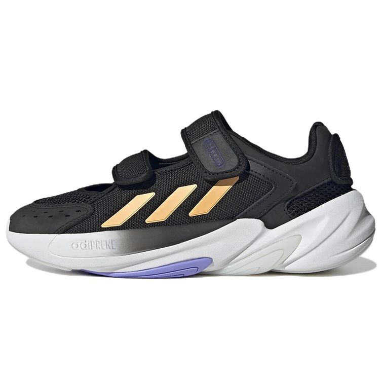 Adidas Originals Ozelia Fabric Leather Retro Sports Mary Jane Durable Low-Top Lifestyle Shoes Women Sneakers Black GZ6241