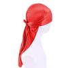 Unisex Adult Satin Long Tail Doo Rag Durag Bandanas Cap Pirate Hat Turban Men Hip Hop Headband Biker Headwrap Women Headwear