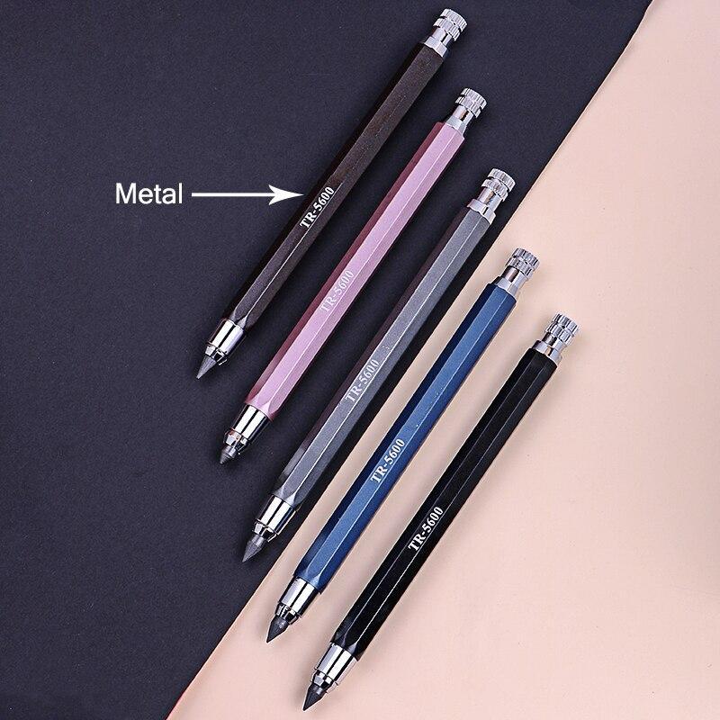 5,6 mm HB 4B 6B 8B Tužka Automatické tužky Mechanická tužka Umělecké potřeby pro profesionální malování Psaní Graffiti Kreslení Návrhy