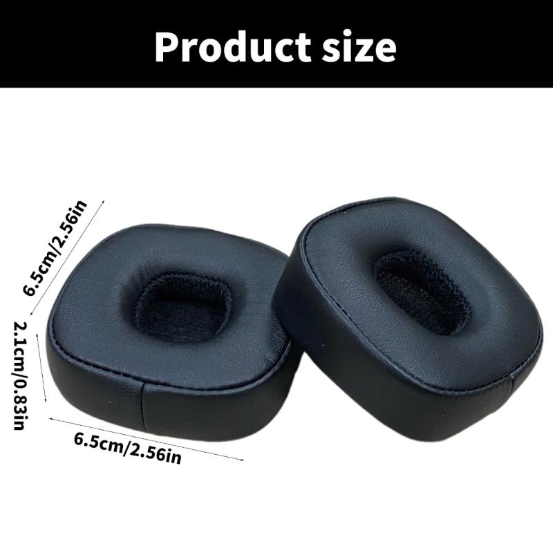 Replacement Protein Leather Earpads Ear Pad for V 5 Headphones Ear Cushions Earmuffs Ear Cover