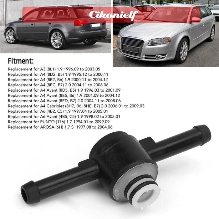 Cikonielf Fuel Filter Drain Valve Fuel Plug Valve 1J0127247J Plastic Fuel Valve Auto Case