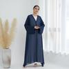 Loriya Summer Double Sleeve Chiffon Cardigan with Headscarf - LR842