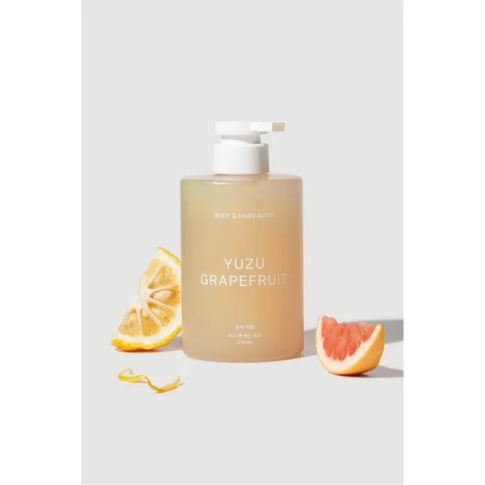 [JAJU] Yuzu Grapefruit Body & Hand Wash 500ml
