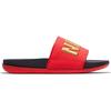 Nike  Offcourt Slide Black Red Women Sneakers Metallic-Gold University-Red BQ4632-005