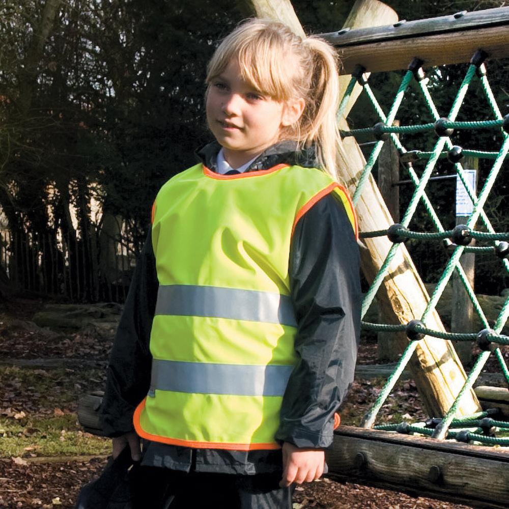 Result Junior Kids Hi-Vis Tabard Jacket / Safetywear