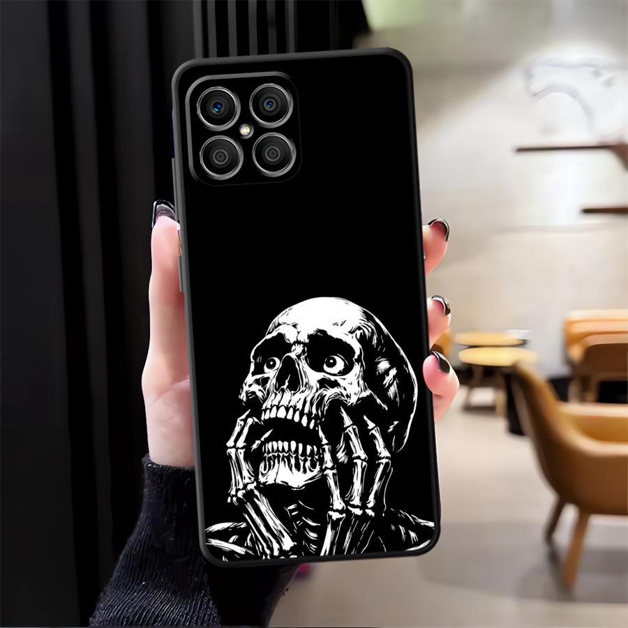 

Funda Phone Cover Case for Honor Magic5Lite X6 X5b X8 70 90 X9a 8X X7 200 400 Lite Skeleton Honor 8X
