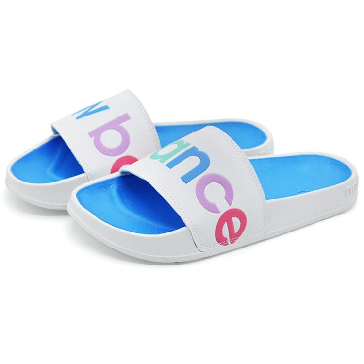 New Balance NB 200 Slide Slippers Women's White Blue SWF200A1