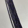 5String, Mystic Iridescent Blackberry Purple Plated Glass Seed Beads 2mm/3mm, 38cm Strand, Dainty Loose Beads for DIY Bracelet Necklace Jewelry Making