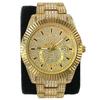 MISSFOX Mens Quartz Watch Hip Hop Bling Wrist 30M Waterproof