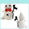 Adorable Ghost Plush Toy Figurine For Halloween Decoration And Gifts Soft And Cuddly
