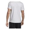 Adidas T Shirts Men's White Crew Neck Moderate Straight Fit EI4587