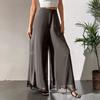 Women’s High Waist Wide Leg Palazzo Pants Loose Fit Lightweight Flowy Long Trousers for Casual or Formal Wear