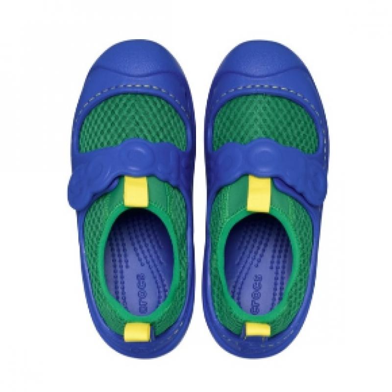 Crocs Toddler Swiftwater Splash Green Ivy 210620 3wh