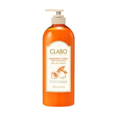 CLABO Romantic Citrus Deep Clean Rinse Sunset Rhubarb 960ml | Balsamo Rinfrescante al Citrus per il Cuoio Capelluto | Profumo Floreale Romantico al Rabarbaro | Cura dei Capelli K-Beauty