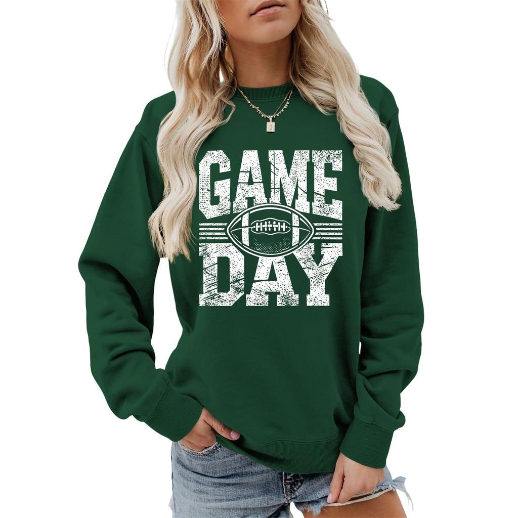 Unisex Fashion Printed Crewneck Sweatshirt, Long Sleeve Casual Pullover for Fall, Winter and Everyday Wear