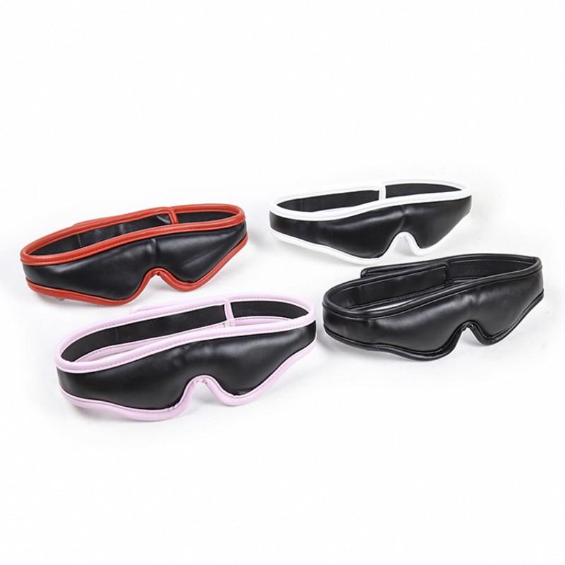 Black Sponge Eye Mask Foreign Trade Hot Sex Game Props Black Red Sleep Mask Adult Supplies Sex Toys for Man Woman Sex