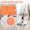 6Pcs Replacement Steam Mop Pad Reusable Steam Mop Cleaning Pad Household Cleaning Tool Accessories for S7000 S7201 S8001 S8201