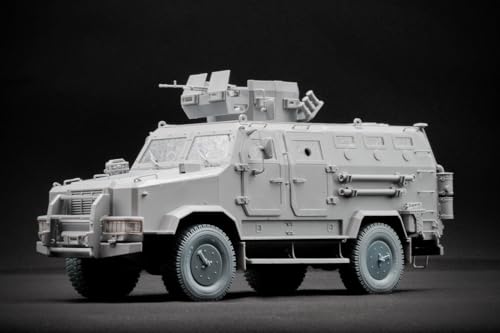 Scale-X 1/35 Ukrainian Armored Vehicle Kozak-2 Weight-Deforming Wheel Set (5 pieces) (for ICM) Plastic Model Parts SCXWM35006S (Military Vehicle)