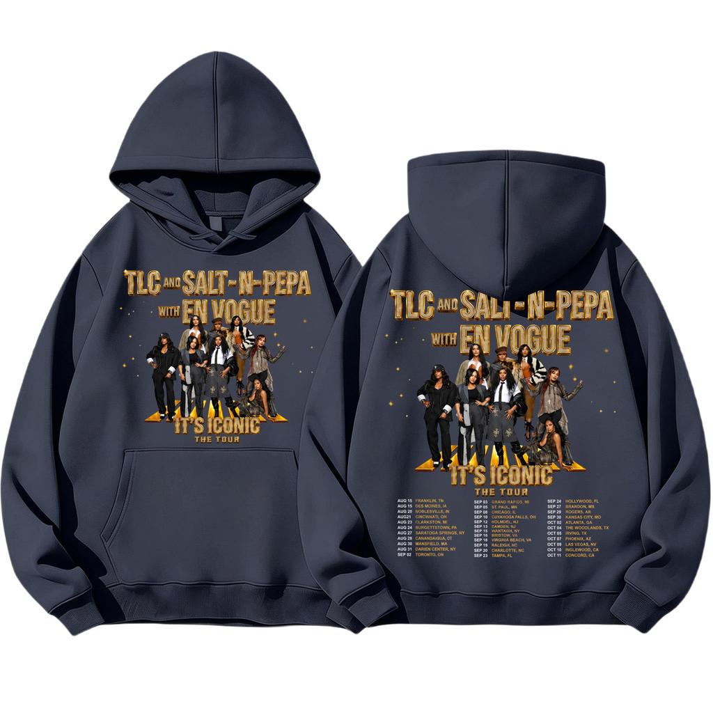 Unisex Lightweight Printed Long Sleeve Pullover Hoodie
