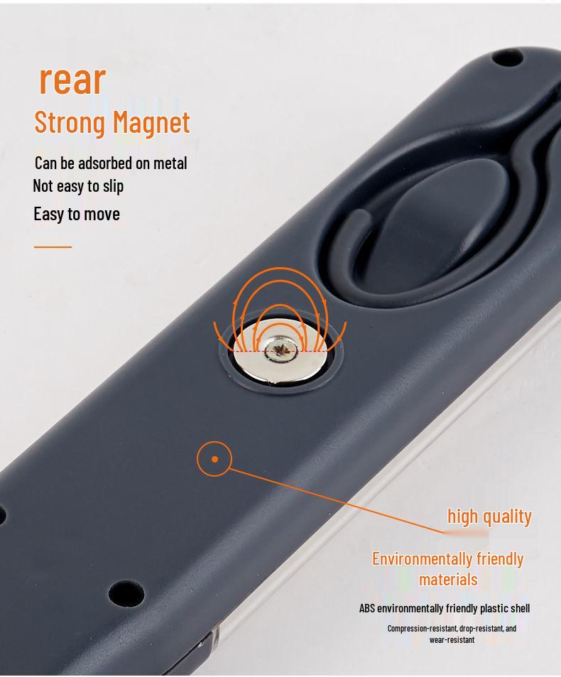 Rechargeable Strong Magnetic LED Work Light: Multi-functional for Auto Repair, Inspection, Outdoor, Camping, and Emergency Use.