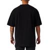 Men's Plus Size Mesh Breathable Oversized Drop Shoulder Fitness T-Shirt