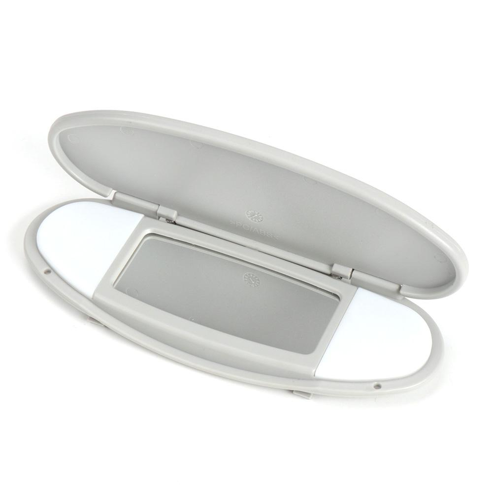 

Makeup Mirror Cover Replacement Car Makeup Mirror Sun-Shading Visor Auto Accessories for BMW Mini R55 R56 R60 2007-2014 сірий