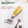[Bodessin] Keychain, Black, VT-SHOE-BK