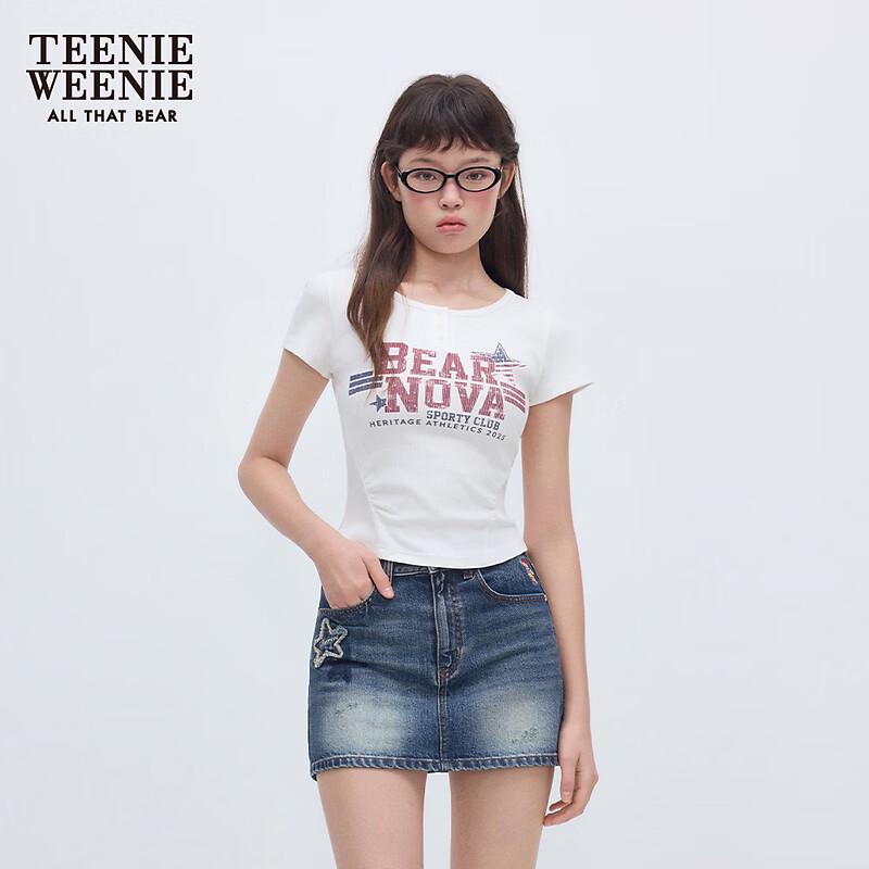 Teenie Weeniebear Women's Retro Print Short-Sleeve T-Shirt