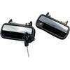 Front Door Outer Handle with Lock and KEY Cylinder Compatible with Toyota Hilux Pickup Rn85 1988-1998(1 Pair)