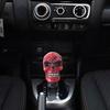 Universal Skull Shape Car Gear Shift Knob Head Auto Gearbox Shifter Lever Change Stick Handle Cover Gearshift Halloween Gift