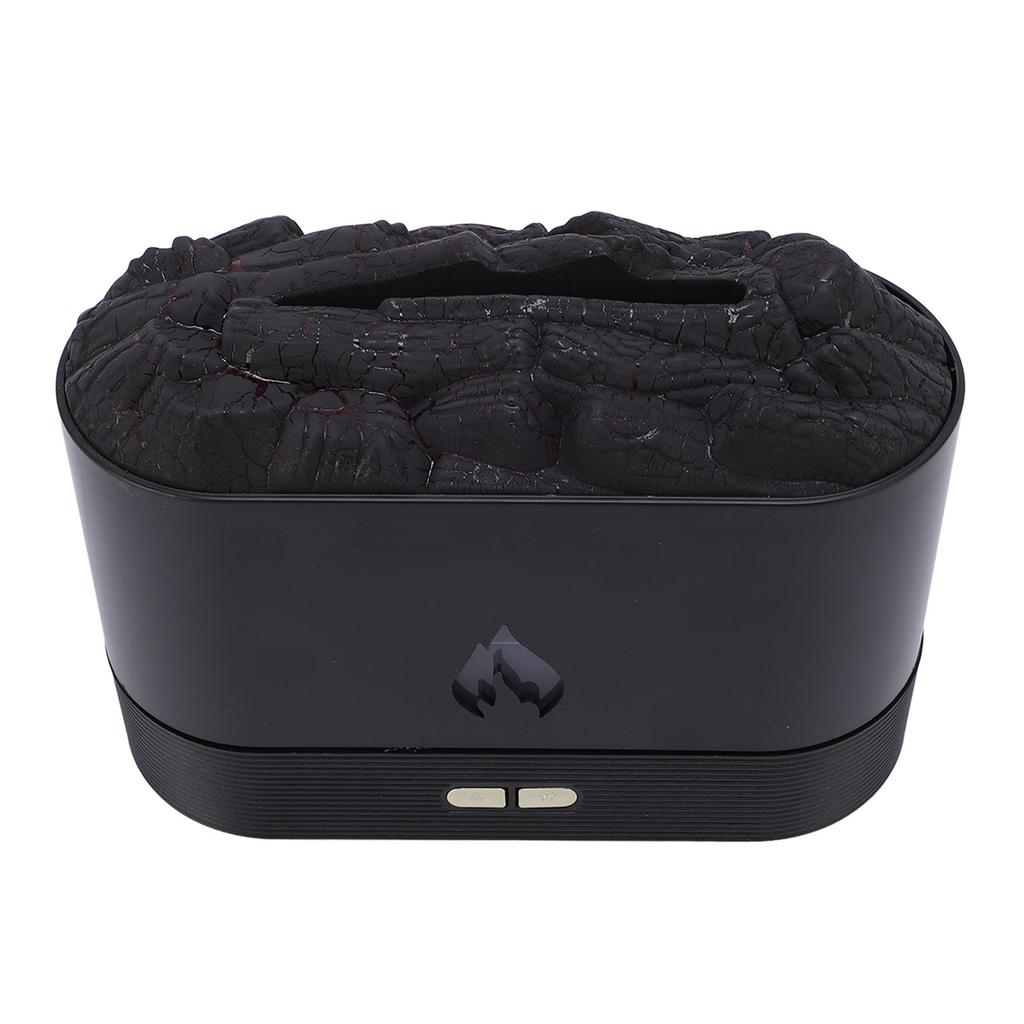 Flame Aromatherapy Diffuser Quiet Relaxing Decorative Desktop Flame Humidifier Aromatherapy Machine