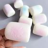 3Pc Kawaii Milk-Flavored Soft Pink Steamed Bun Bread Dessert Pu Slow Rebound Squeezing Fidget Toy Girls Kids Holiday Squshy Gift