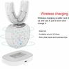 Automatic ultrasonic electric toothbrush, adult dental scrubber, silicone super soft bristles, automatic operation
