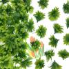 50PCS Green Coconut Tree Artificial Plant Plastic Fake Grass Artificial Plant  Home Decoration