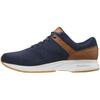 ME Energy Walking Wide 3E ME-01 Shoes, Lightweight, Fit, Casual, Navy/Brown, 25.0 Cm,