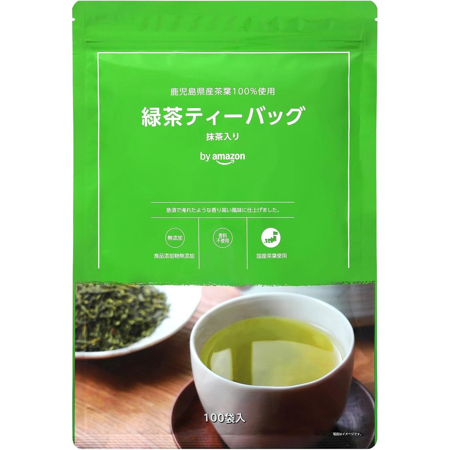 Green tea bags 1.8g100 large capacity