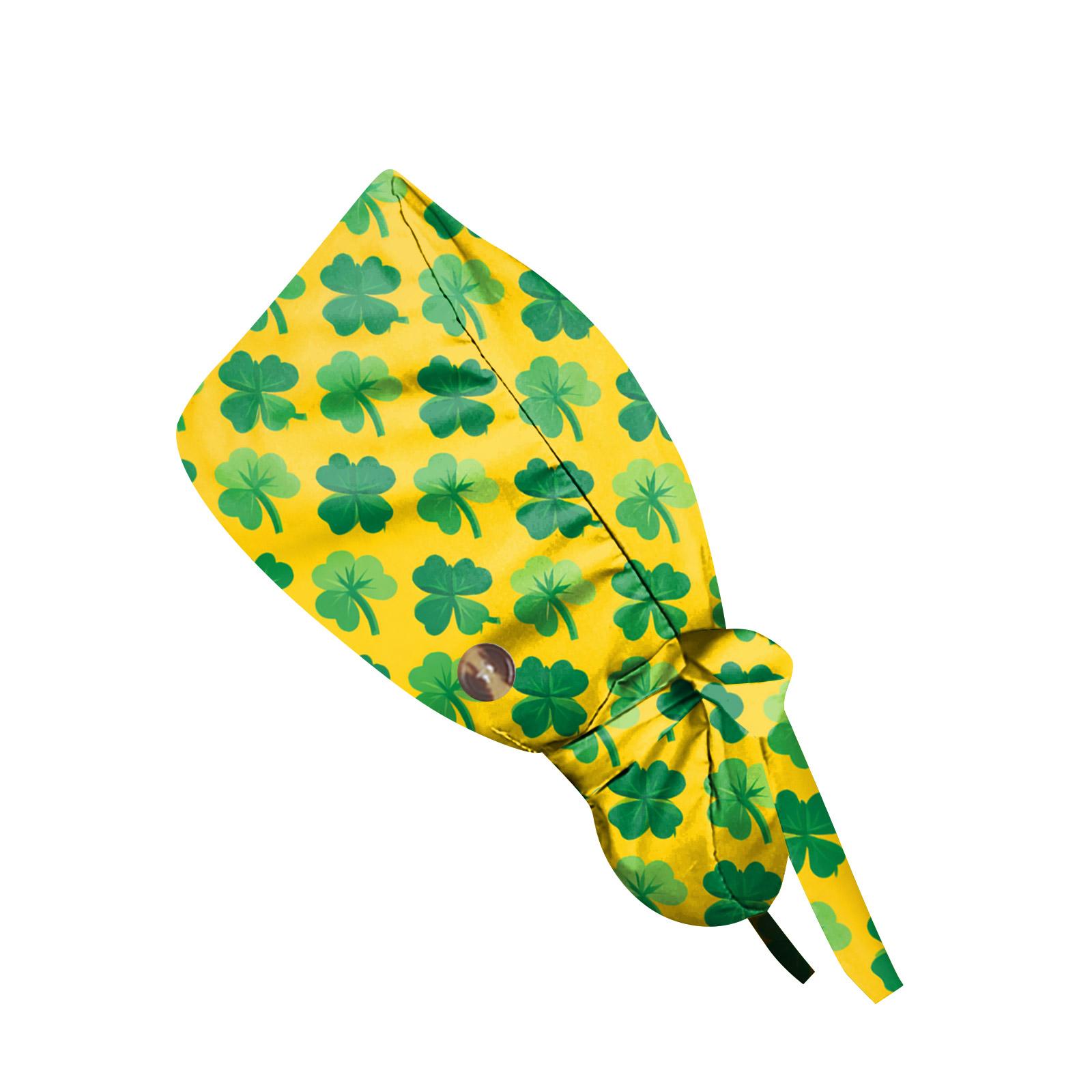 

Модная рабочая кепка с принтом, повседневная женская кепка с хвостиком, кепка с повязкой, кепка Baotou one size жёлтый