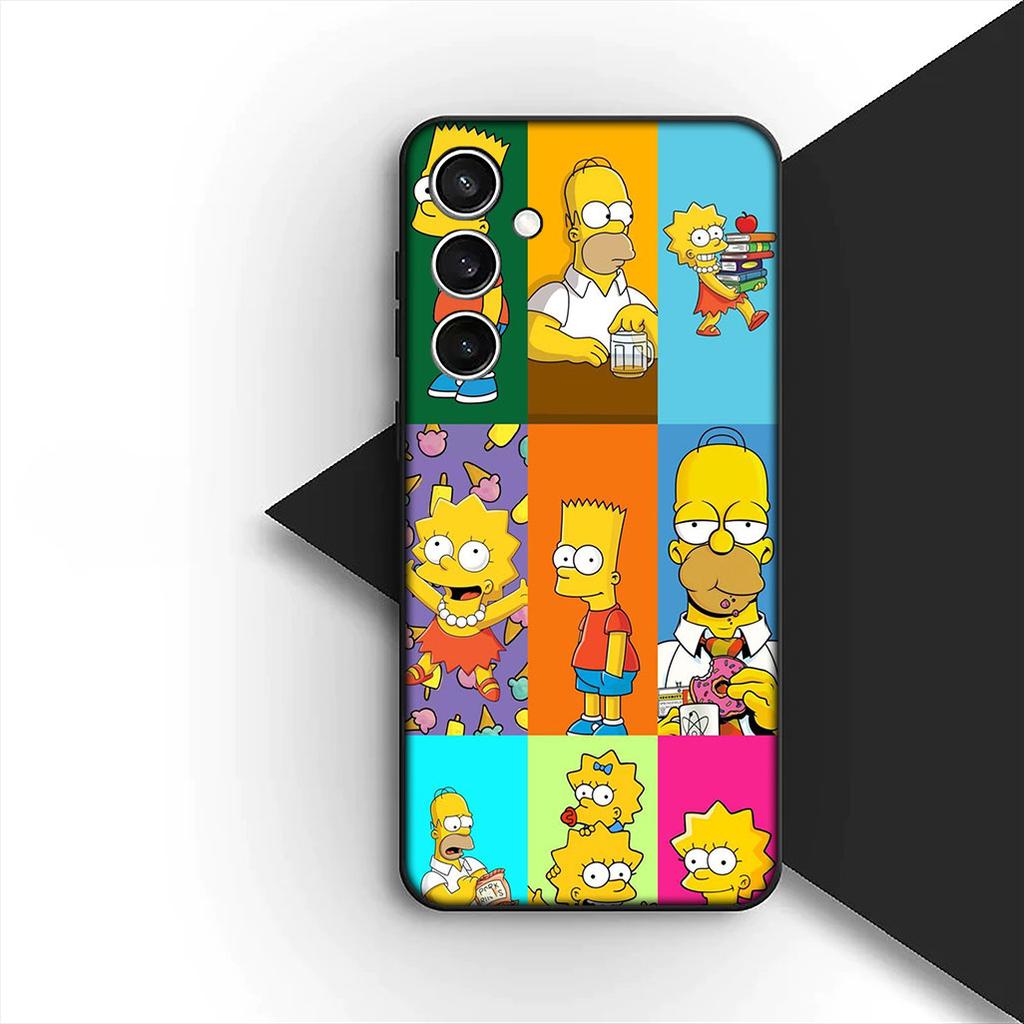 Casing for Motorola Moto G86 G57 E14 E15 G14 G34 G67 G84 G24 A54 G15 Power E22 Phone Cover Soft Case Wallpaper S-Simpsons Bart