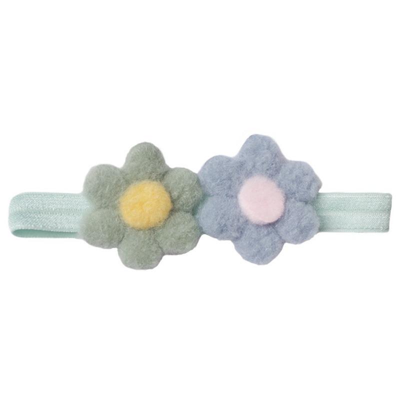 

New flower children s headband, cute and fresh elastic fontanelle baby headband, thin baby hair accessories