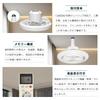 [Forward and Reverse Air Circulation] LED Ceiling Fan with Automatic Oscillating Head, Suitable for 6-8 Tatami Mats (approx. 10 Tatami Mats), 4000