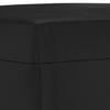 Vidaxl 3-Cz. Sofa Set with Cushions, Black, Faux Leather